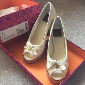Tory Burch Wedge Shoes - still with tag, worn once